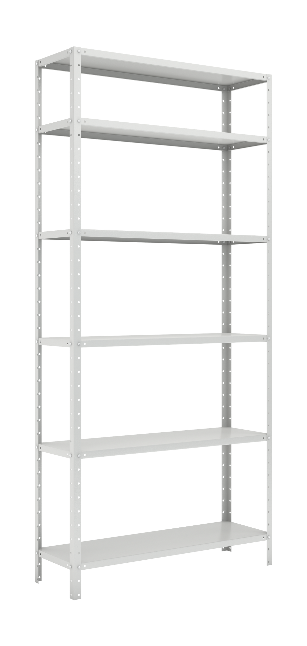 Estante de Aço Leve Com 6 Prateleiras EDR-300 CZ 198cm X 92,5cm X 30cm - W3