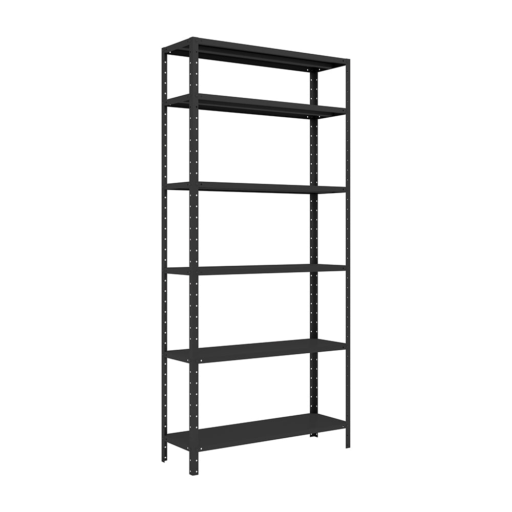 Estante de aço Leve Com 6 Prateleiras EDS-300 198cm x 90cm x 30cm Cores - W3 Smart