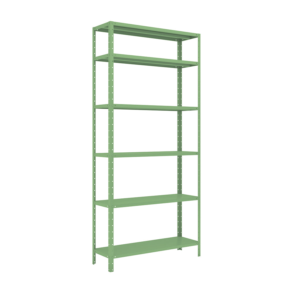 Estante de aço Leve Com 6 Prateleiras EDS-300 198cm x 90cm x 30cm Cores - W3 Smart