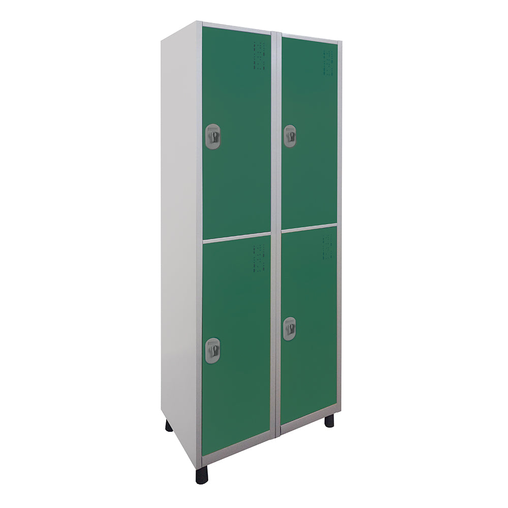 Roupeiro de Aço com 4 vãos grandes Cores 190CM X 64,4 X 35CM - W3