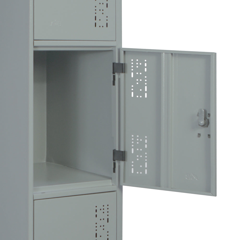 Roupeiro de Aço com 04 vãos pequenos 190CM X 32,2CM X 35CM - W3 Smart