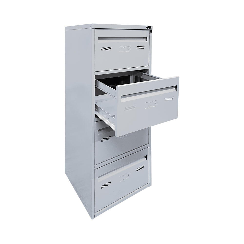 Arquivo de aço com 4 Gavetas 133CM x 45CM x 47CM - W3 POP