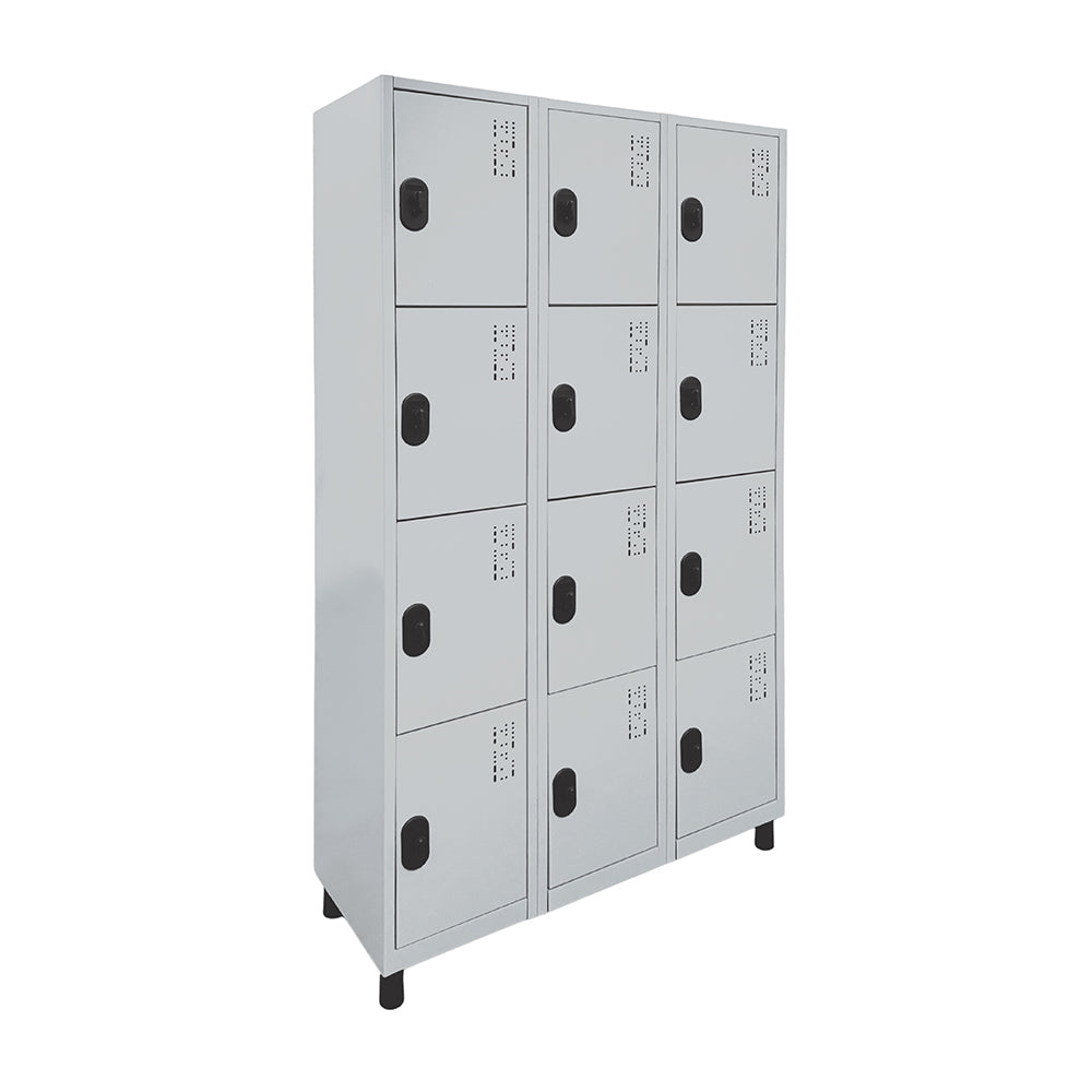 Roupeiro de Aço com 12 vãos pequenos 184,5CM X 96,6CM X 35CM - W3 POP