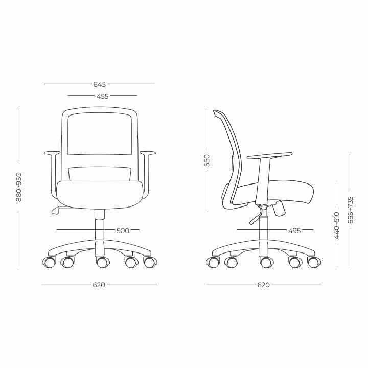 Cadeira de Escritório Aria – Ergonomia, Design Moderno e Conforto Superior