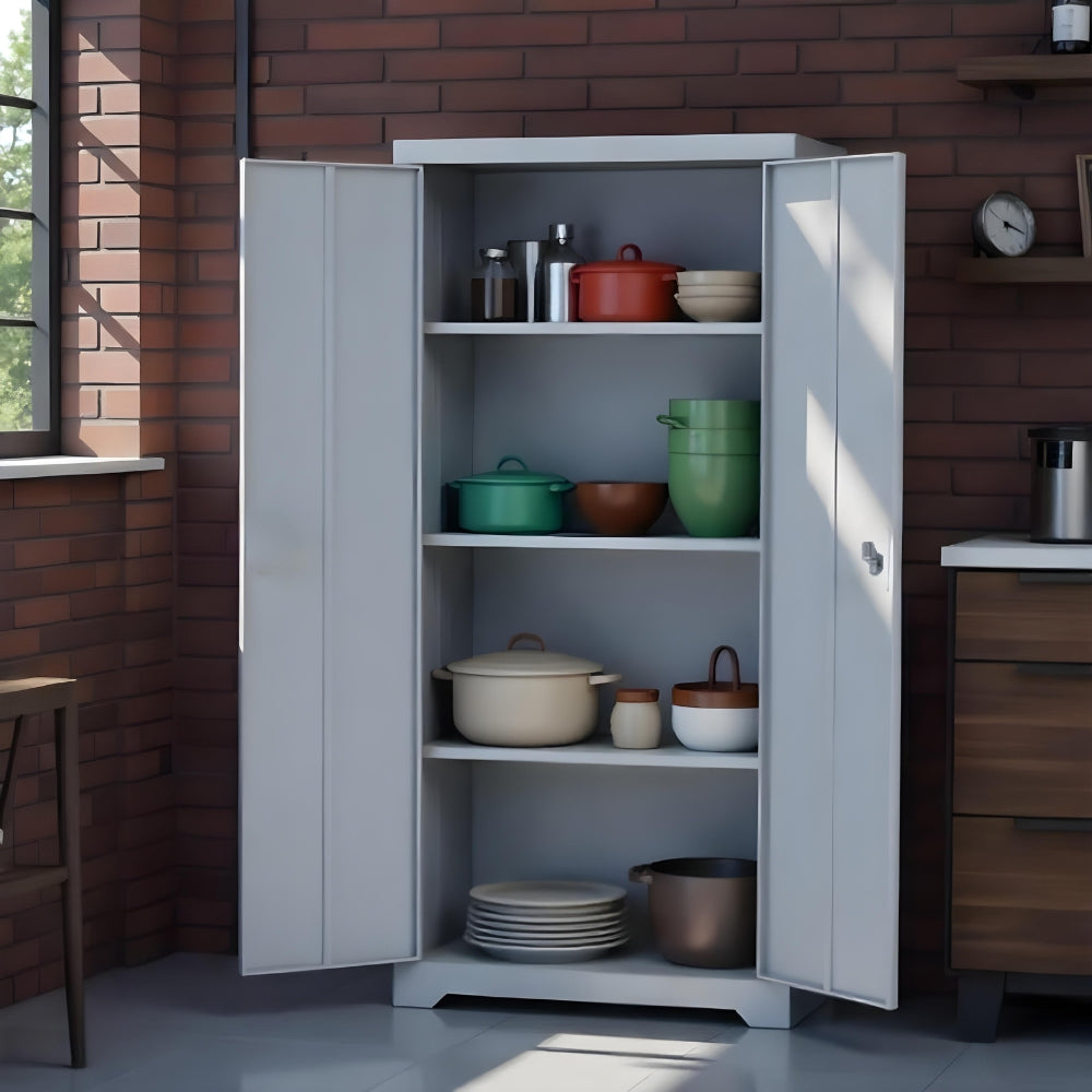 Armário de aço A-17 2 portas 166cm x 75cm x 35cm - Amapá