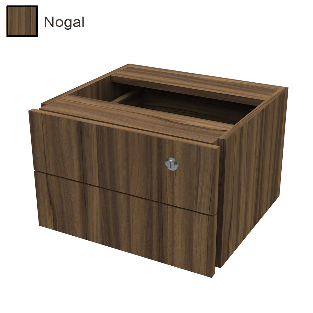 Gaveteiro de mesa com 2 gavetas - Artesano Conection