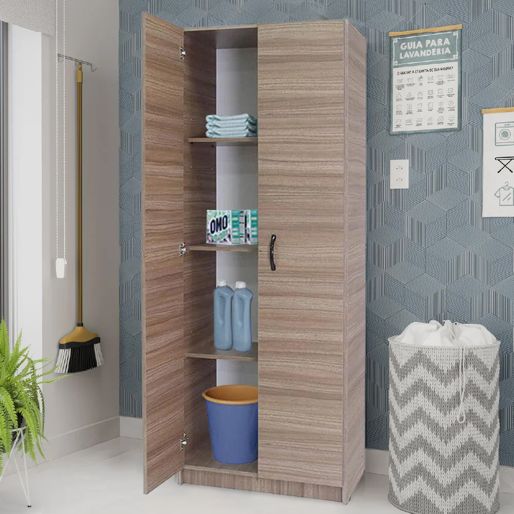 Armário multiuso 2 portas SM 7900 - Lavanderia - 182AX60LX40P