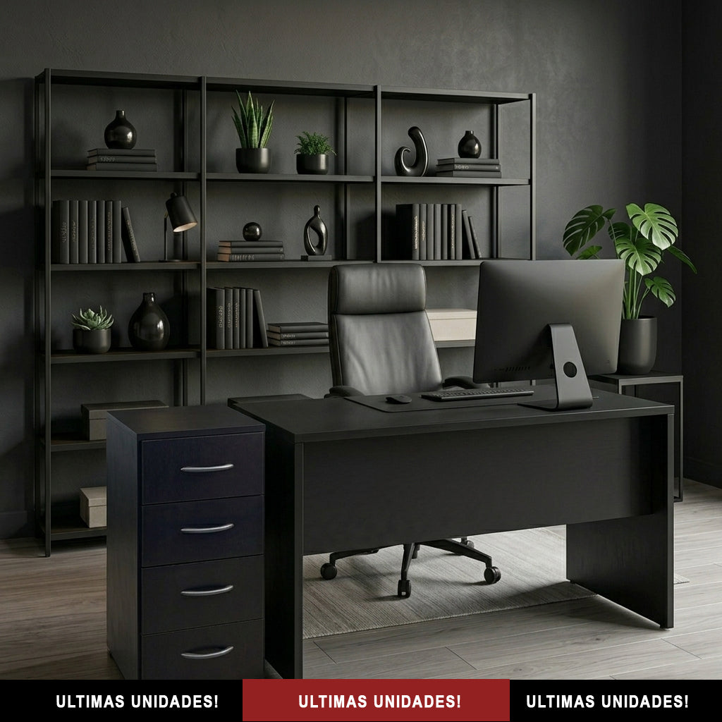 Gaveteiro fixo com 4 gavetas - SM Fênix - 75,5AX31,5LX45P