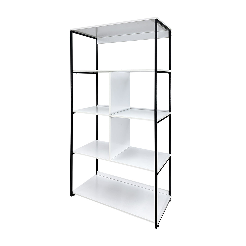 Estante alta lateral com estrutura preta - SM multiuso - 170AX80LX39P