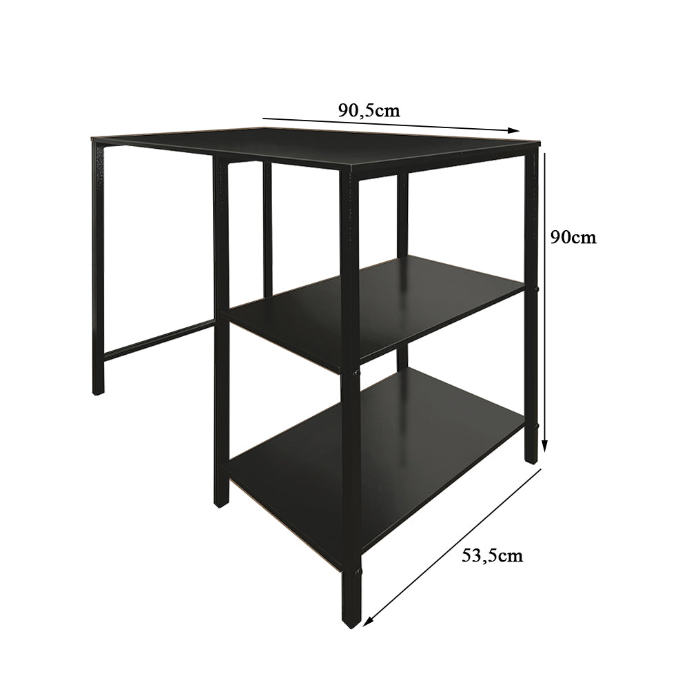 Bancada Gourmet para Frigobar com Prateleiras 90,5LX53,5PX90A