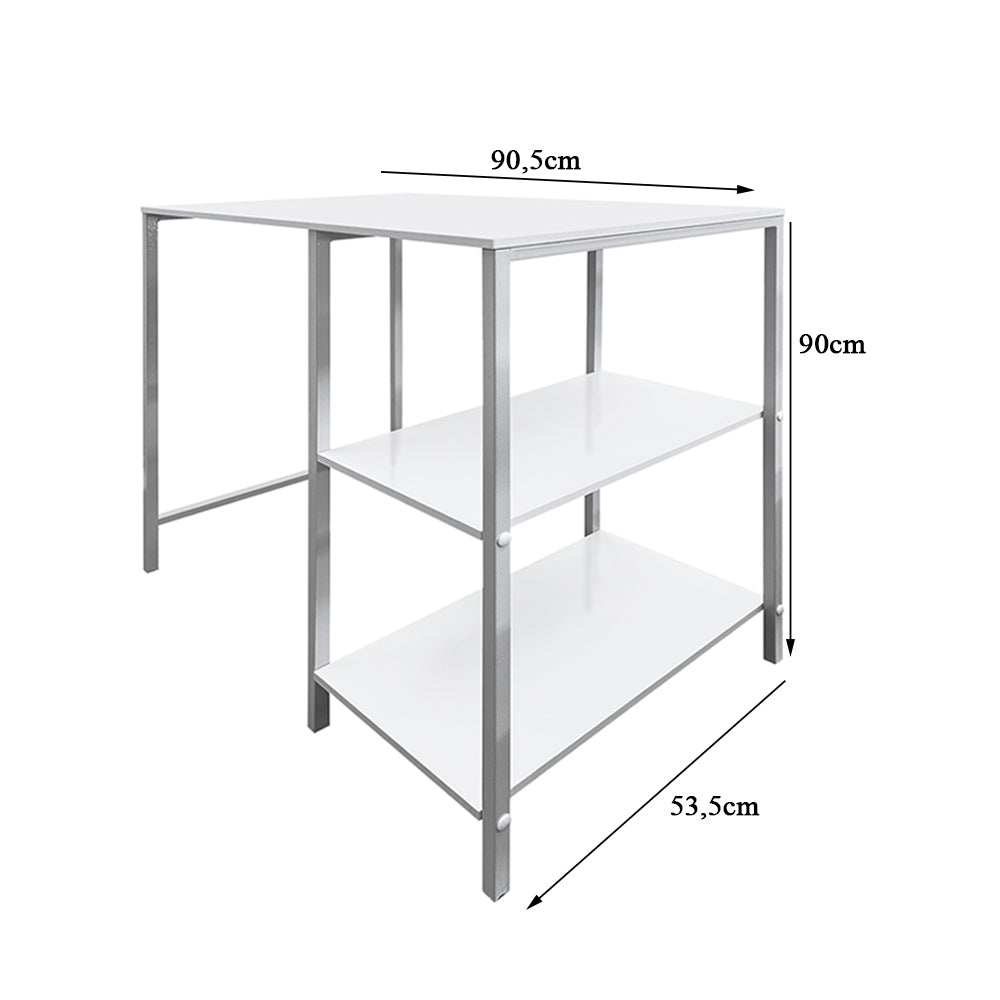 Bancada Gourmet para Frigobar com Prateleiras 90,5LX53,5PX90A