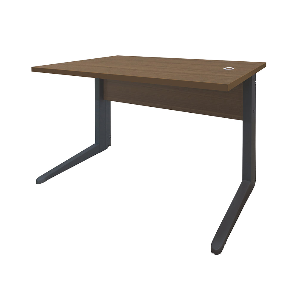 Mesa de Escritório 100cm Pé metálico - SM Alfa BP - 74Ax100Lx60P