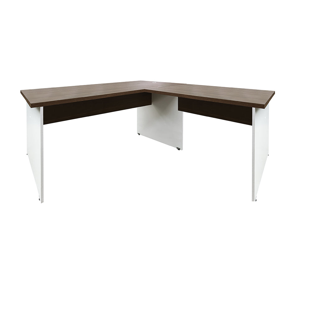 Mesa de Escritório em "L" Pé Painel - SM alfa BP - 73Ax120Lx150P