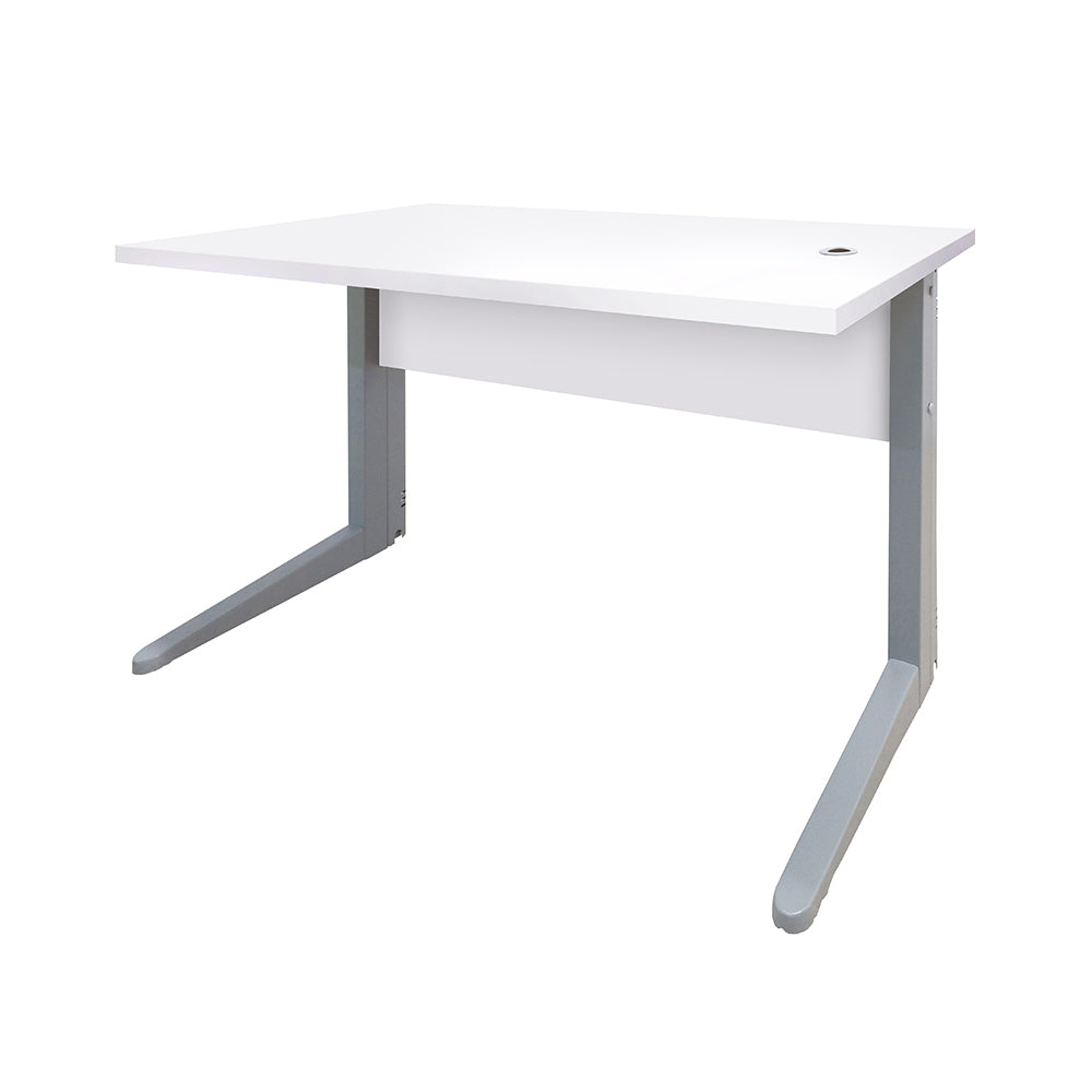 Mesa de Escritório 120cm Pé Metálico - SM alfa BP - 74Ax120Lx60P