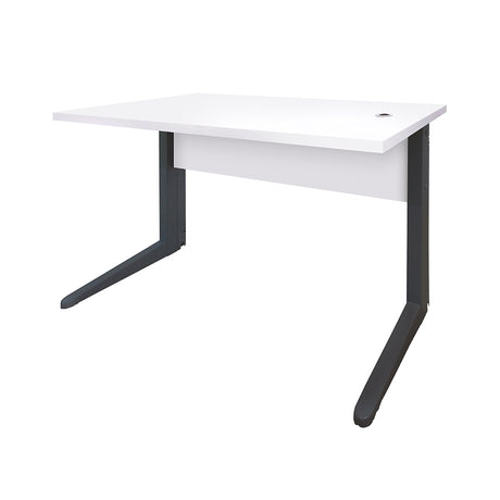 Mesa de Escritório 120cm Pé Metálico - SM alfa BP - 74Ax120Lx60P