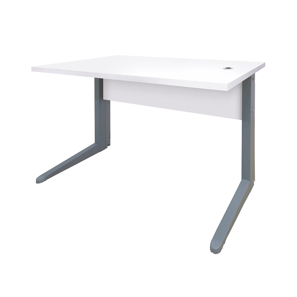 Mesa de Escritório 160cm Pé Metálico - SM Alfa BP - 74Ax160Lx70P