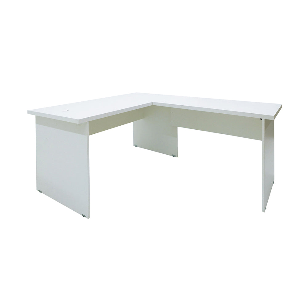 Mesa de Escritório em "L" Pé Painel - SM alfa BP - 73Ax120Lx150P