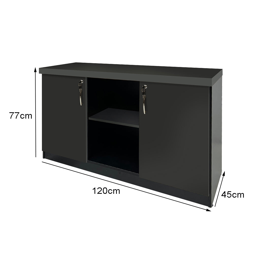 Armário baixo Com vão central - SM Prime - 77AX120LX45P