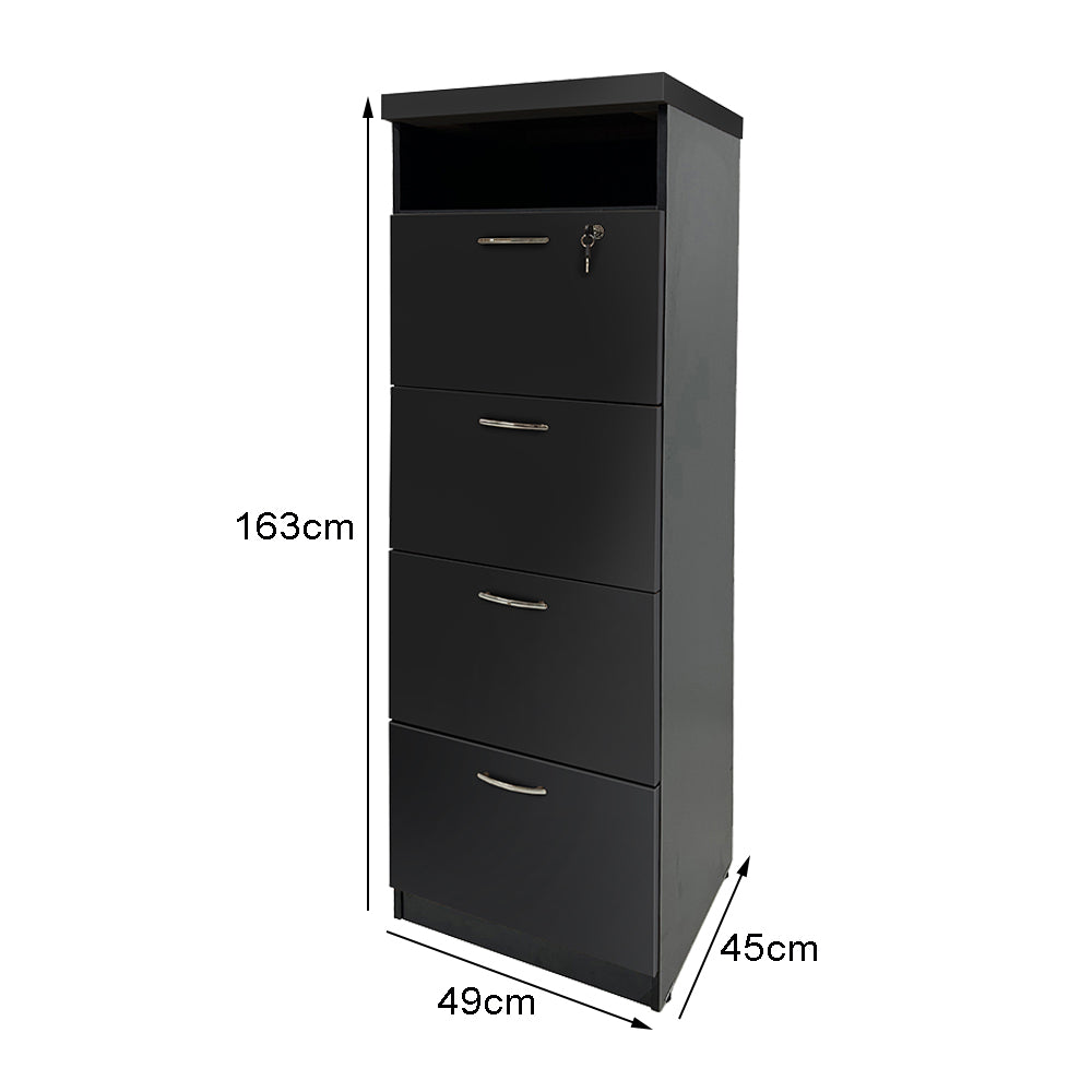 Arquivo Para Pasta Suspensa com 4 Gavetas e 1 Nicho - SM Prime - 163AX49LX45P