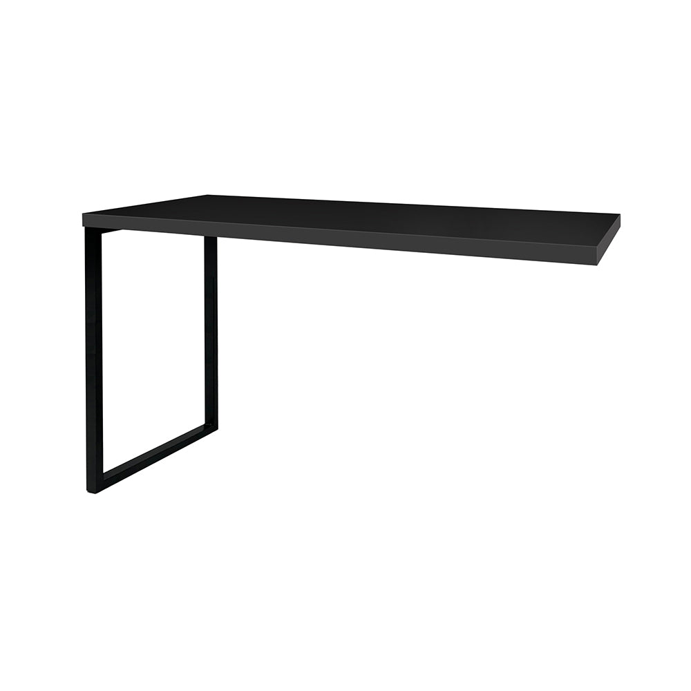 Mesa de Escritório Auxiliar Com Pé Metálico - SM Prime - 76Ax90Lx45P