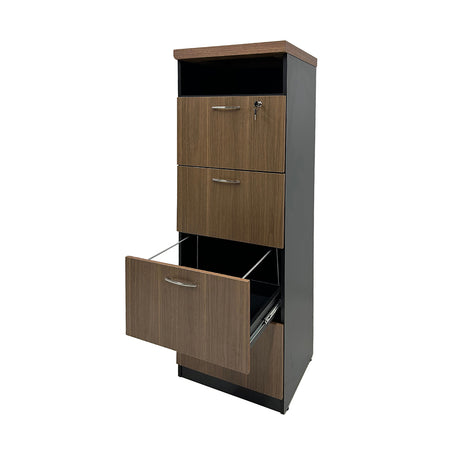 Arquivo Para Pasta Suspensa com 4 Gavetas e 1 Nicho - SM Prime - 163AX49LX45P