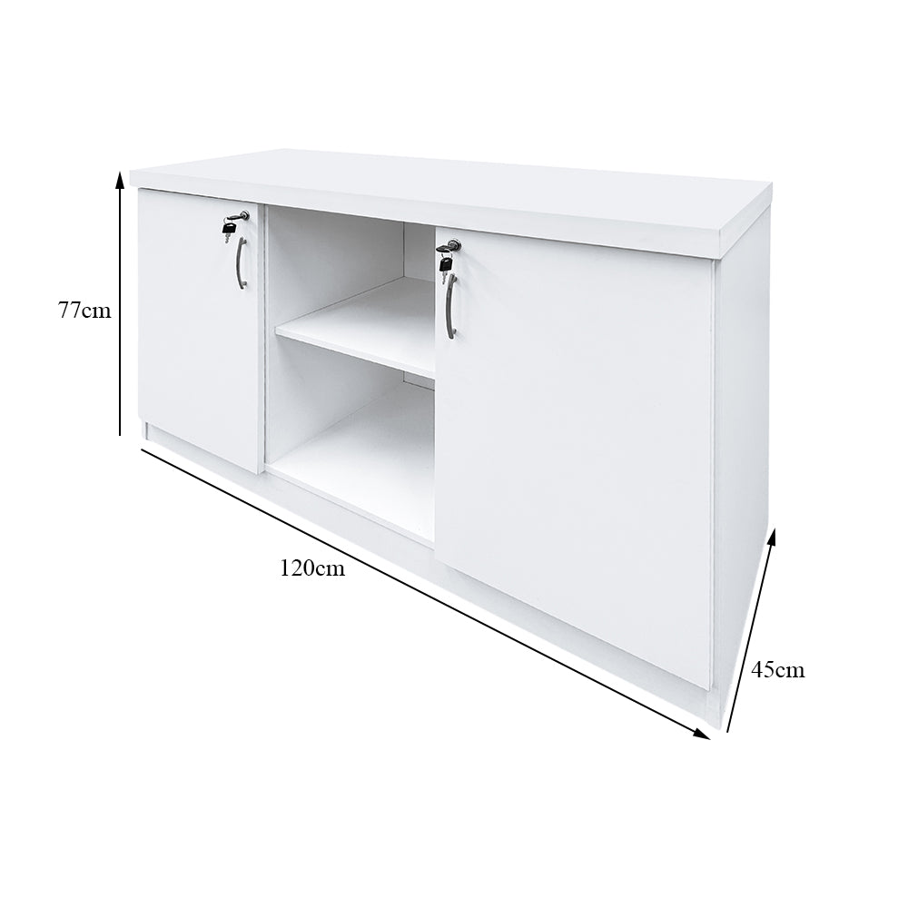 Armário baixo Com vão central - SM Prime - 77AX120LX45P