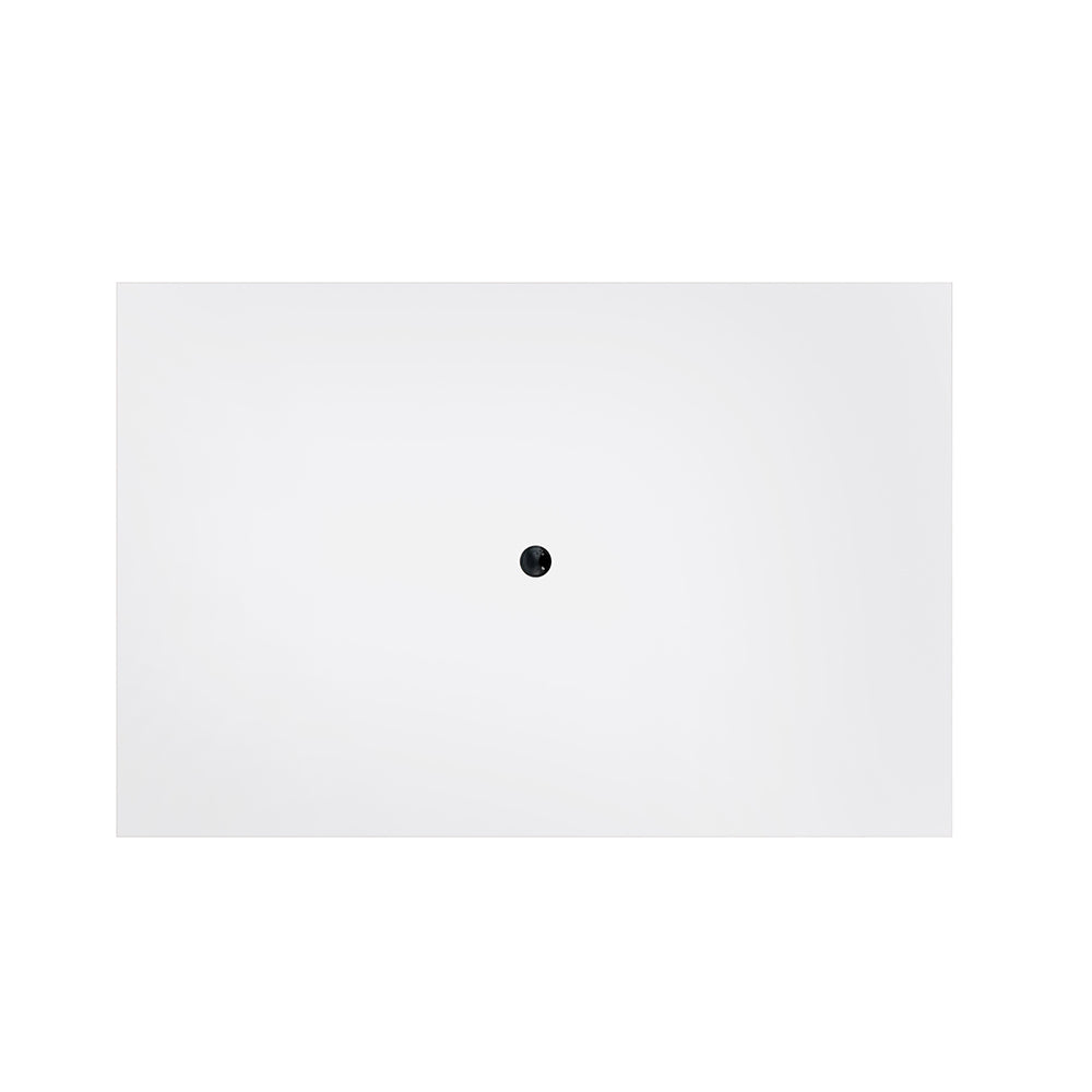 Painel de parede com passa cabo para mesa de reunião - Sm Prime 120x180x3