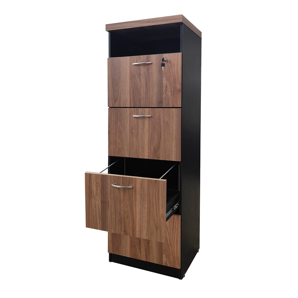 Arquivo Para Pasta Suspensa com 4 Gavetas e 1 Nicho - SM Prime - 163AX49LX45P