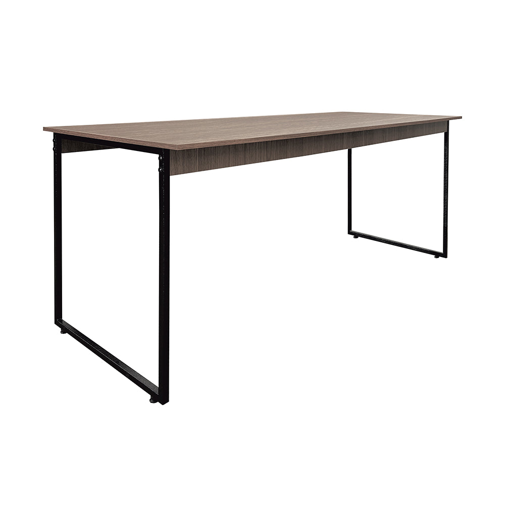 Mesa para Refeitório 6 Lugares c/2 Bancos 3 Lug. em MDF com Estrutura Metálica 180L x 72P