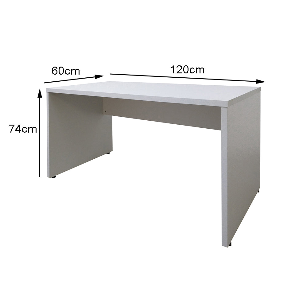 Mesa de Escritório 120cm pé painel com gaveteiro de 2 gavetas - Euro ATC30 - 74AX120LX60P