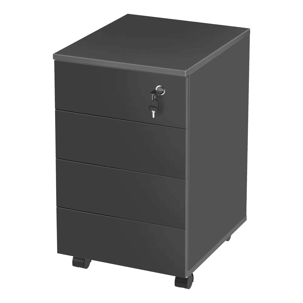 Gaveteiro Volante com 4 Gavetas - Avantti - 63AX37LX45P