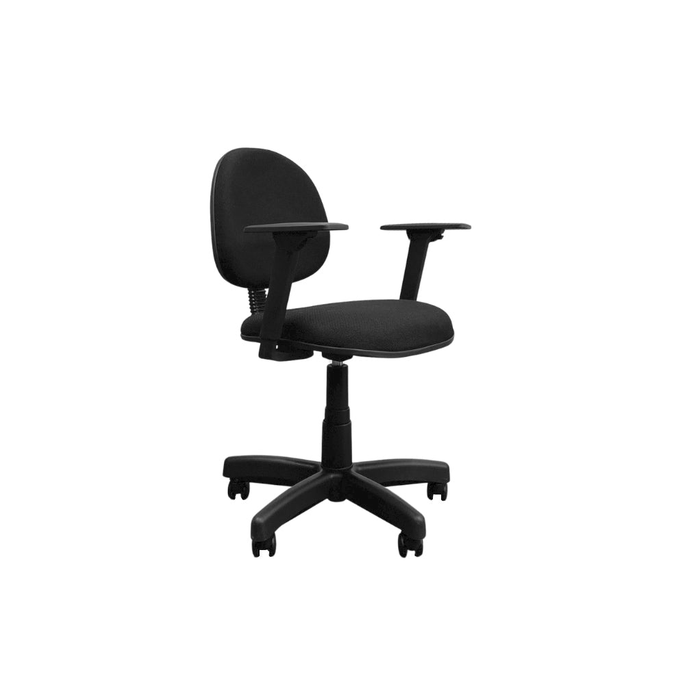 Cadeira de Escritório secretária giratória 758 em tecido com braço - Turim