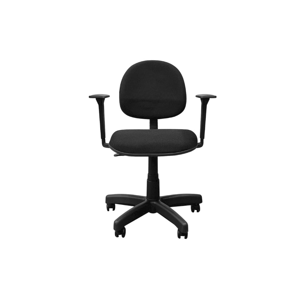 Cadeira de Escritório secretária giratória 758 em tecido com braço - Turim