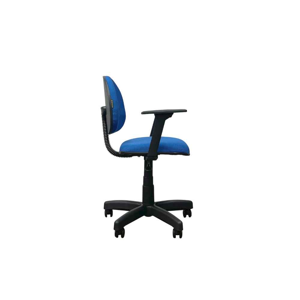 Cadeira de Escritório secretária giratória 758 em tecido com braço - Turim