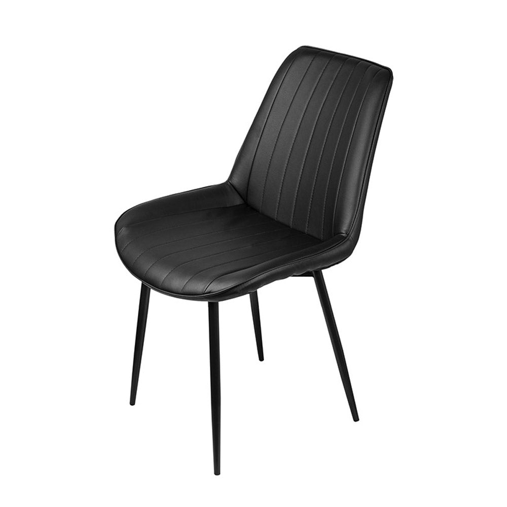 Poltrona Volga sem braço e estofado em PU - Or Design