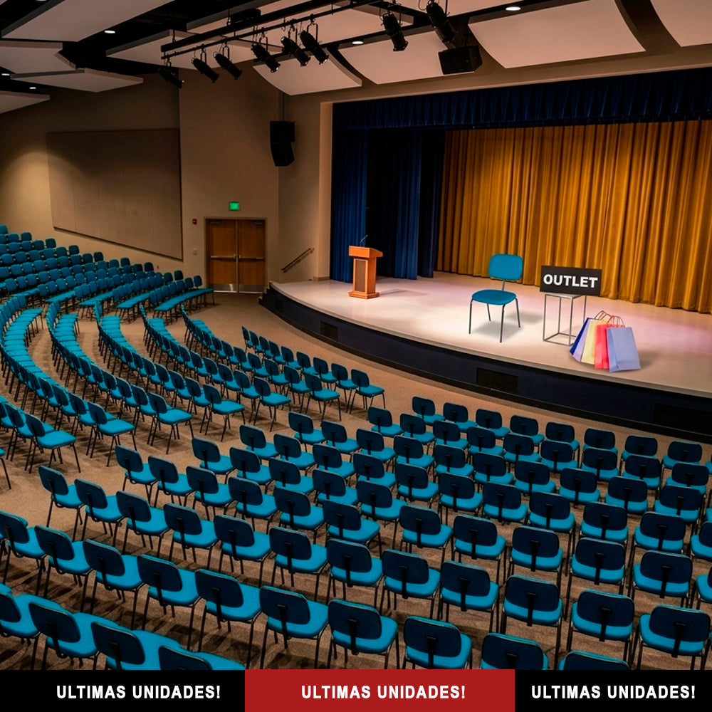 Cadeira secretária fixa palito 258 sem braco Toscana Especial