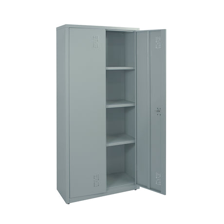 Armário de Aço A-17 com 3 prateleiras fixas 176,5cm x 70cm x 30cm - W3