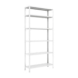 Estante de aço Leve Com 6 Prateleiras EDS-300 198cm x 90cm x 30cm Cores - W3 Smart