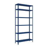 Estante de aço Leve Com 6 Prateleiras EDS-300 198cm x 90cm x 30cm Cores - W3 Smart