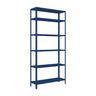 Estante de aço Leve Com 6 Prateleiras EDS-300 198cm x 90cm x 30cm Cores - W3 Smart