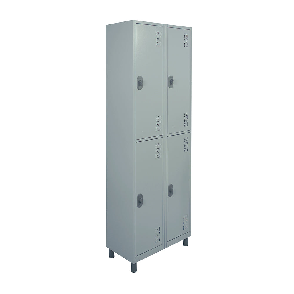 Roupeiro de Aço com 04 vãos grandes 190CM X 64,4CM X 35CM - W3 Smart