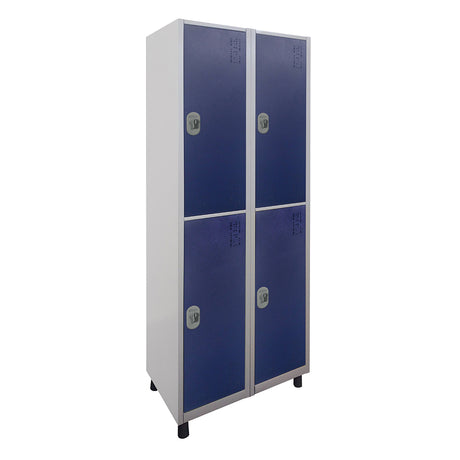 Roupeiro de Aço com 4 vãos grandes Cores 190CM X 64,4 X 35CM - W3
