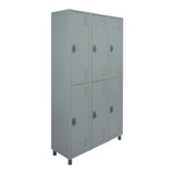 Roupeiro de Aço com 06 vãos grandes 190CM X 96,6 CM X 35CM - W3 Smart