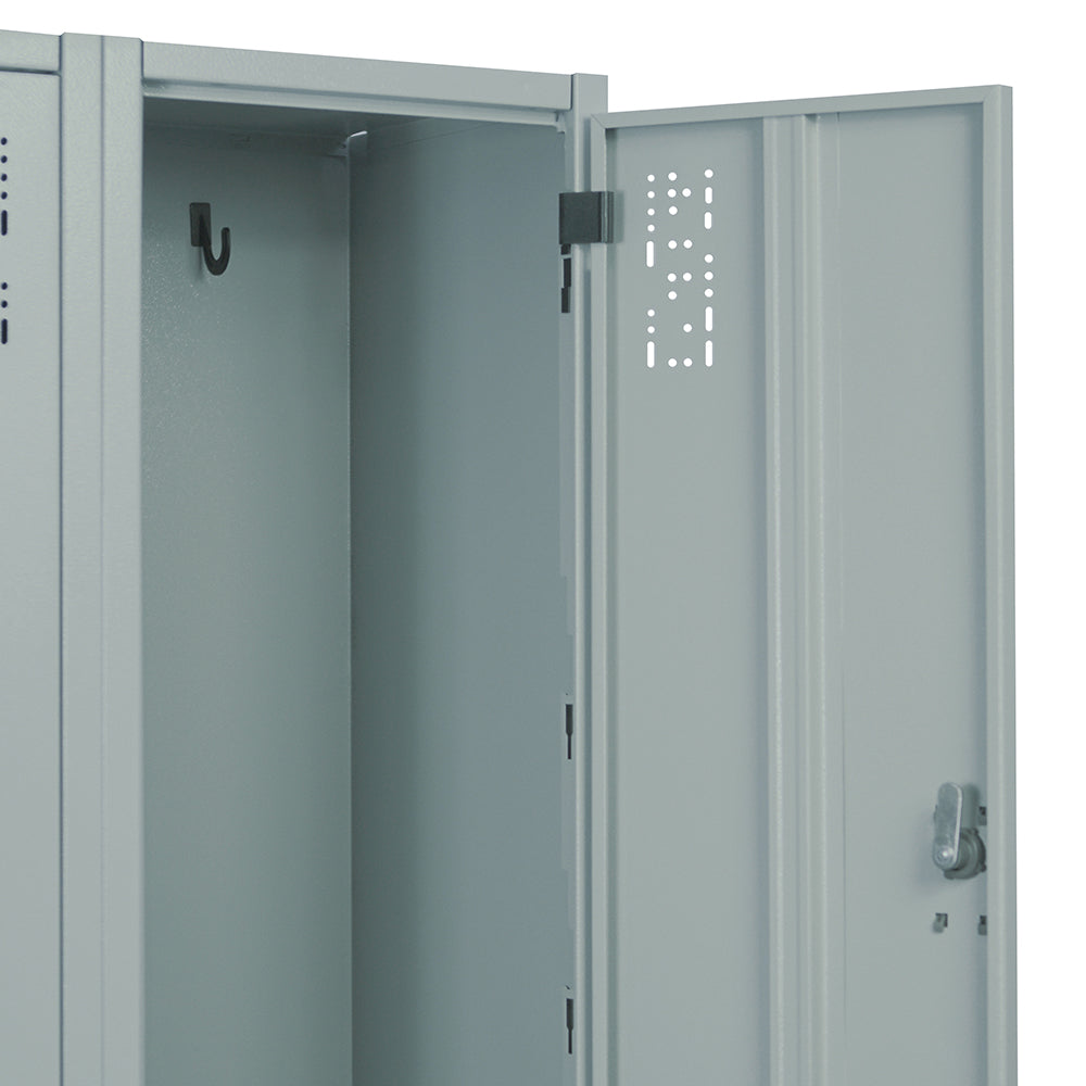 Roupeiro de Aço com 06 vãos grandes 190CM X 96,6 CM X 35CM - W3 Smart