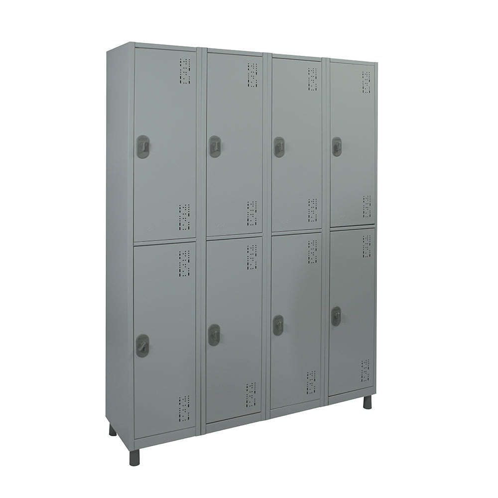 Roupeiro de Aço com 08 vãos grandes 190CM X 128,8CM X 35CM - W3 Smart