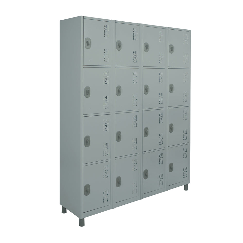 Roupeiro de Aço com 16 vãos pequenos 190CM X 128,8CM X 35CM - W3 Smart