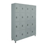 Roupeiro de Aço com 16 vãos pequenos 190CM X 128,8CM X 35CM - W3 Smart