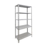 Estante de aço reforçado Com 5 Prateleiras 200cm x 92,5cm x 42cm - W3