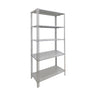Estante de aço reforçado Com 5 Prateleiras 250cm x 92,5cm x 58cm - W3