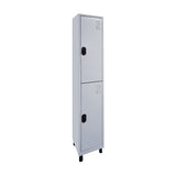 Roupeiro de Aço com 02 vãos grandes 184,5CM X 32,2CM X 35CM - W3 POP